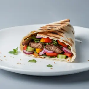 Spicy Beef Shaorma Deluxe