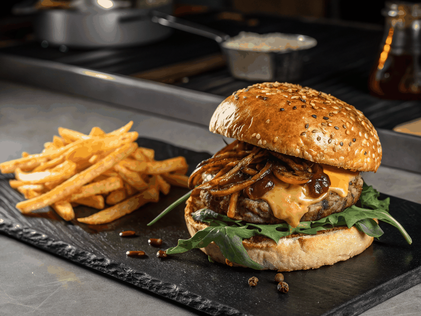 Mâncare gourmet Kaboofood pregătită pentru livrare